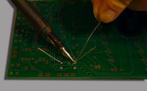 learning soldering
