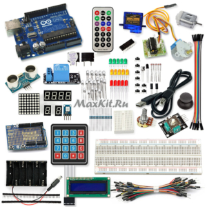Набор MaxKit01, стартовый набор по освоению Arduino
