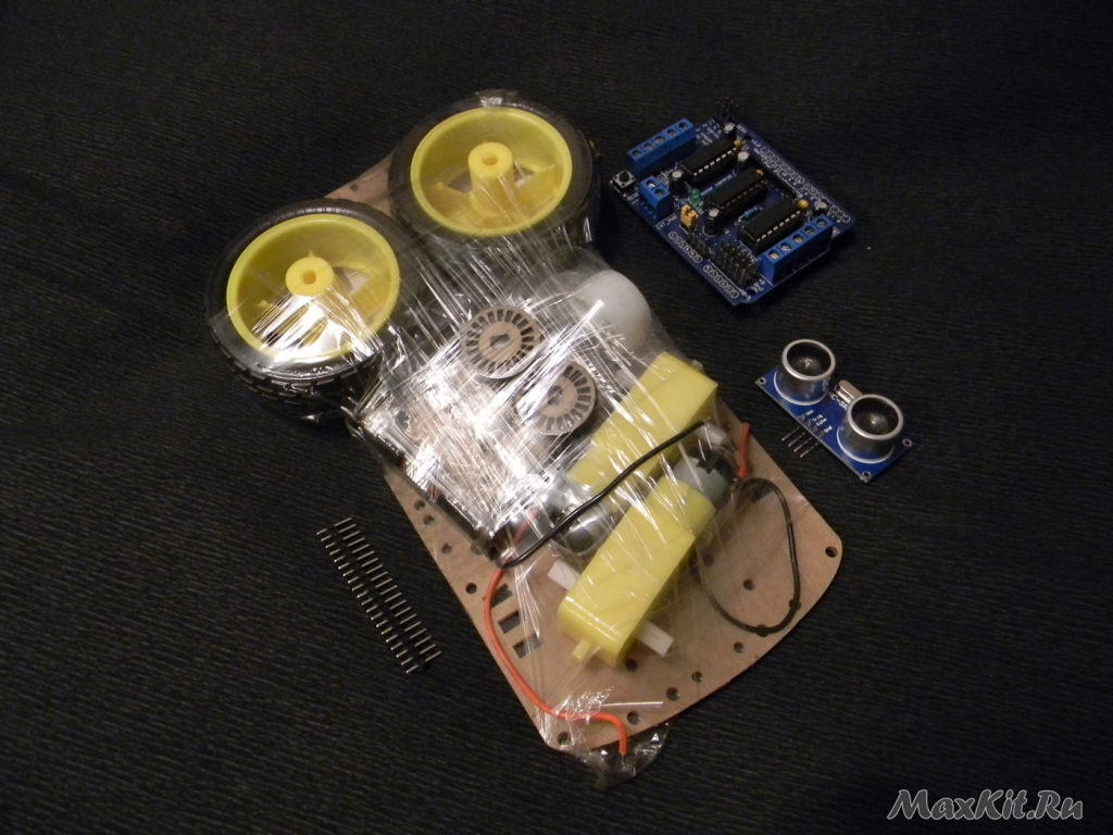 Шасси для проекта Робот на Arduino 2WD Kit