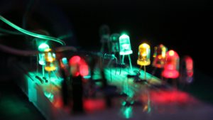 Leds color music. MSGEQ7 and ARDUINO