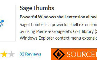 SageThumbs - расширение для проводника Windows